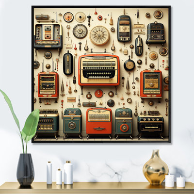 Nostalgic Jukebox Tunes 4 - Jukeboxes, art mural