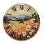 Horloge murale en bois massif Marcellous-1272192108