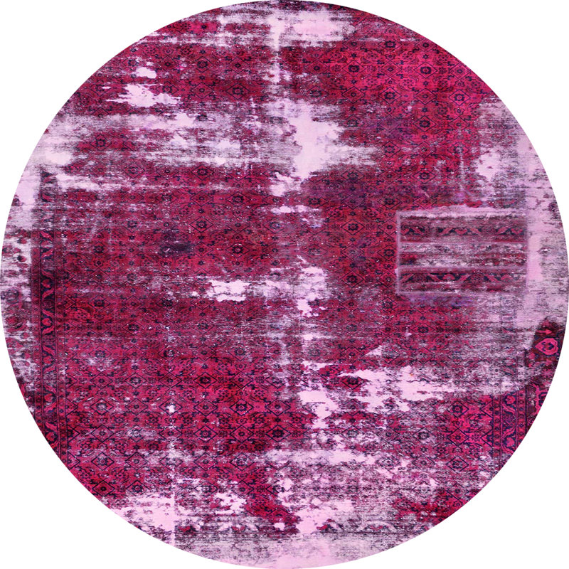 Tapis abstrait moderne 5597, Rond 3 pi