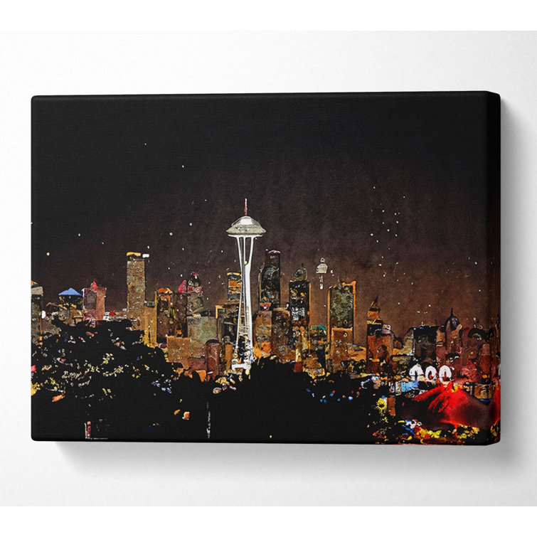 Spectacular Seattle - Wrapped Canvas Print