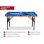 Table de billard pliante RACK Crux 55 pouces, bleue-97684011