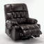 Fauteuil inclinable en cuir Vegan