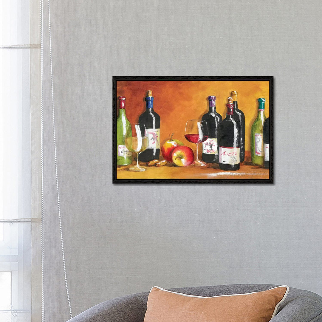 Fall Wine von Malenda Trick - Gallery-Wrapped Canvas Giclée on Canvas