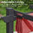 Aluminum Pergola with Canopy-81082242-87467621
