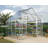 Palram - Canopia Snap & Grow 6' W x 16' D Walk-In Hobby Polycarbonate Aluminum Frame Greenhouse Kit with Roof Vents - Silver-11950163-90988286