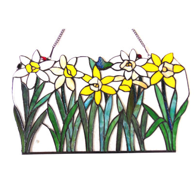 Plants & Flowers Window Panel