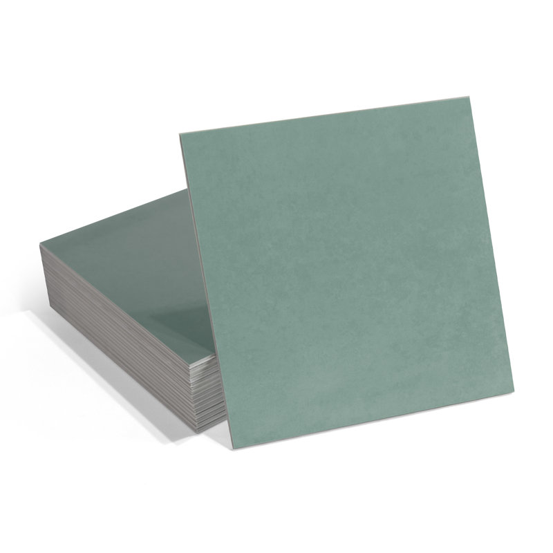 Revêtement de sol en vinyle auto-adhésif 9 po x 9 po x 4 mm SPC, Vert