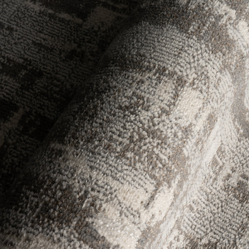  Vivara Rustic Abstract Washable Area Rug, Rectangle 3' x 5'