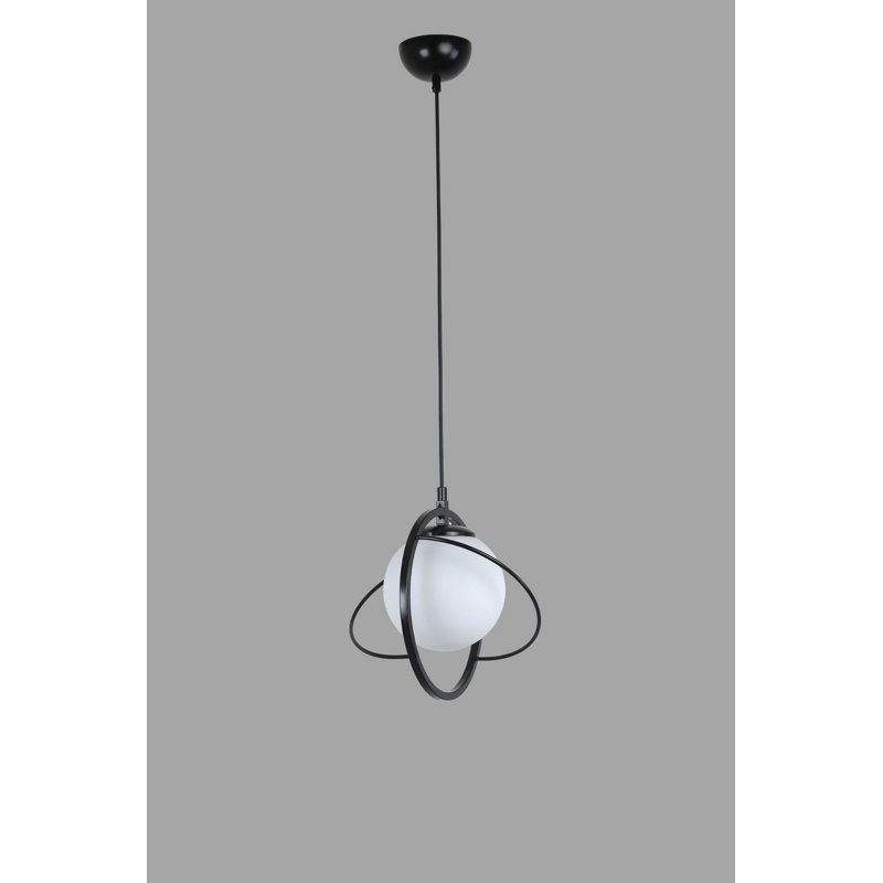 Chandle Chandelier, White/Black