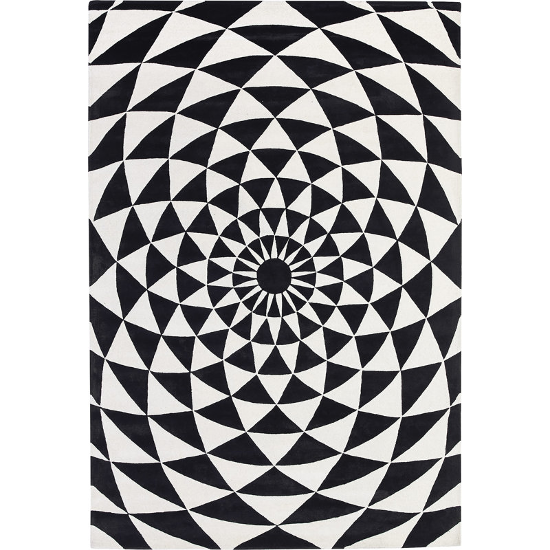 Nadan Abstract Flat Weave Area Rug, Rectangle 200 x 300 cm