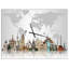 Grande horloge murale industrielle surdimensionnée-35102445