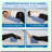 SleepEase Side Sleeper Body Positioning Wedge Pillow - Elevate Your Sleep Comfort with this Side Wedge Pillow for Back Positioning. Ideal for Elderly and Pregnant , Helps Prevent Bed Sores. Light Blue Color. (19.69"L x 9.84"W)