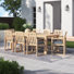 Sehrish Rectangular 8 - Person 87" Long Dining Set With Sunbrella Cushion Covers