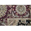Manchuria Wool Oriental Area Rug in Black/Beige/Wine