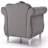 Dark Gray Transitional Chair