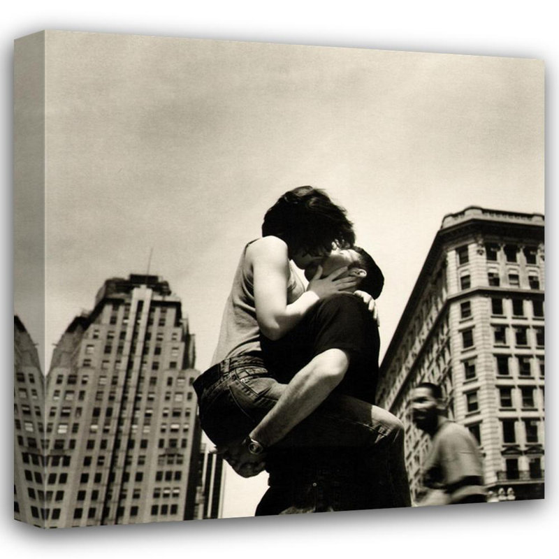 The Kiss (NYC), H 20 po x l 20 po