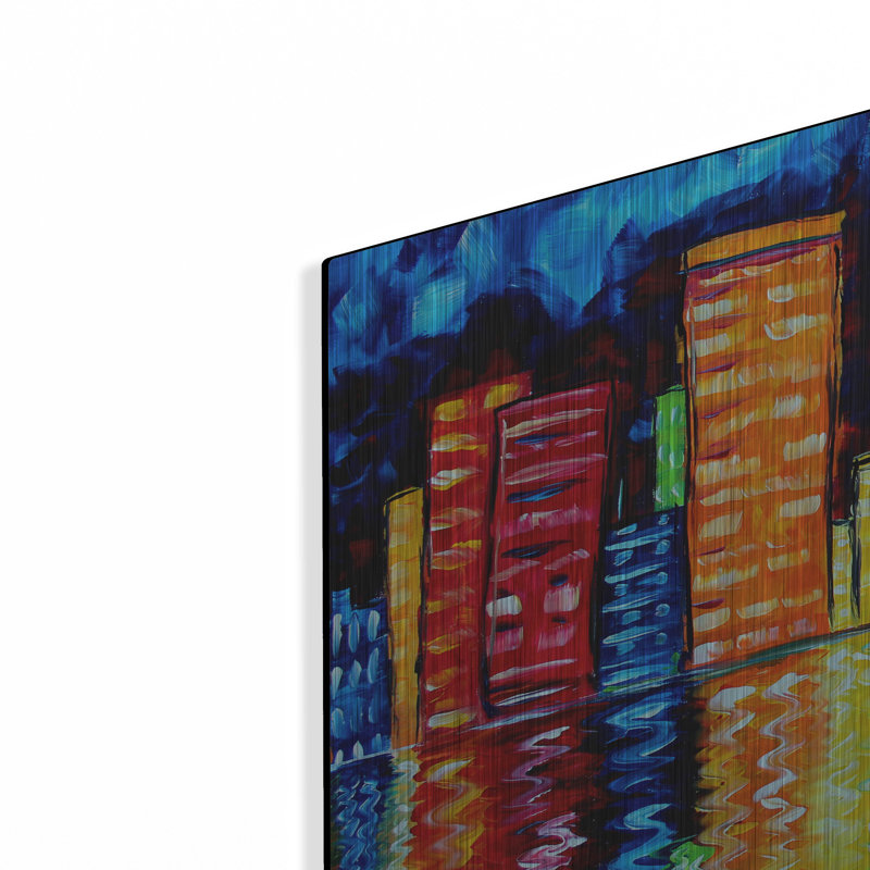 «City Nights II» par Megan Duncanson, H 12 po x l 24 po