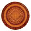 Rosewood Solid Wood Pedestal Dining Table-25656189