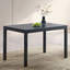 Mobilier de cuisine moderne en bois à finition noire 1pc