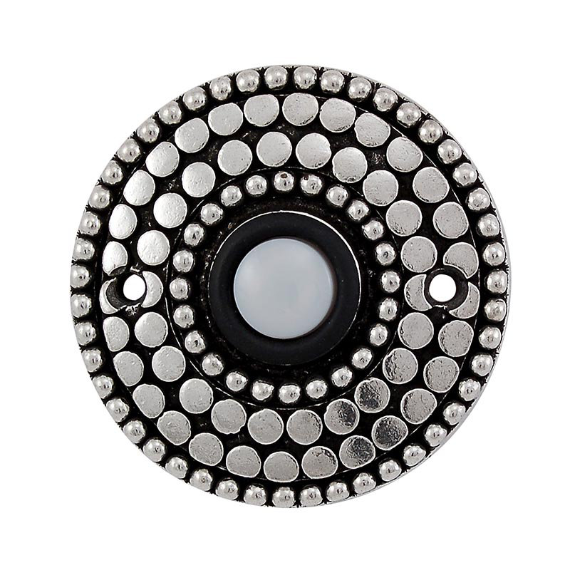 Tiziano Push Button, Vintage Pewter