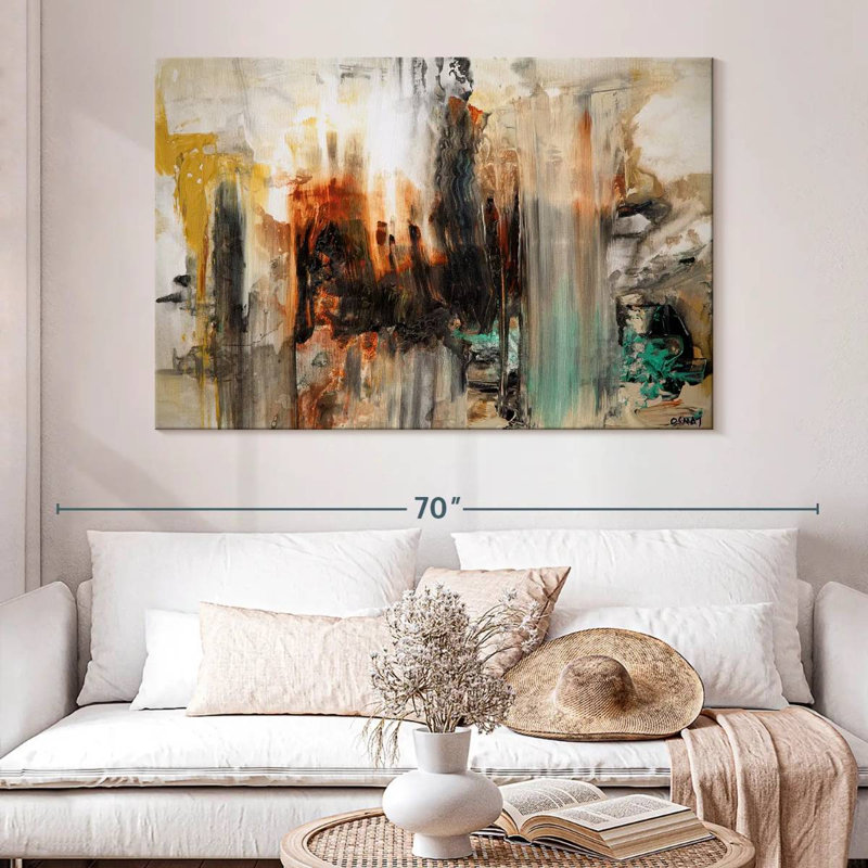 Dynamic Abstract, 34" H x 51" W