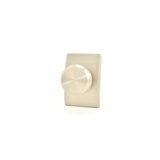 Bowery Knob with Century Trim Non-Turning Lock