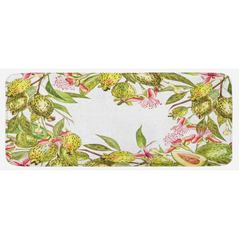 Cottage / Country Polyester Kitchen Mat