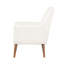 Accoudoir en velours doux au toucher - Style moderne Mid-Century et durabilité Fauteuil confortable avec siège en mousse