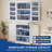 72" Tall  Metal Pantry Storage Cabinet With Adjustable Shelves