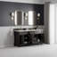 Meuble-lavabo double l 72 po Brookfield-113399124-113399119