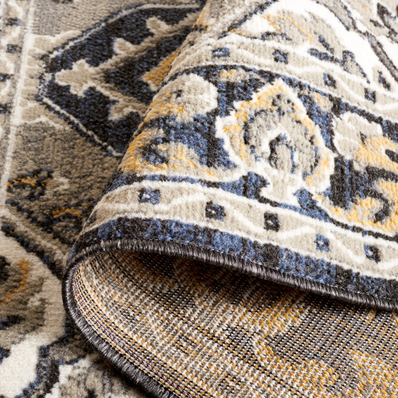 Keresa Performance Oriental Rug, Rectangle 5'3" x 7'8"