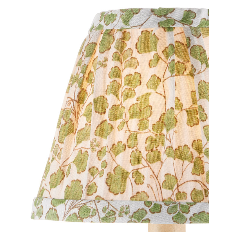Maiden Fern Empire Chandelier Shade, Green