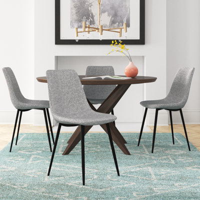 Upholstered Fabric Dining Side Chairs