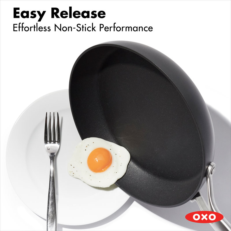 OXO 5 Pieces Hard-Anodized Aluminium Non Stick Cookware Set