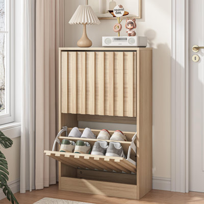 8 Pair Shoe Storage Cabinet