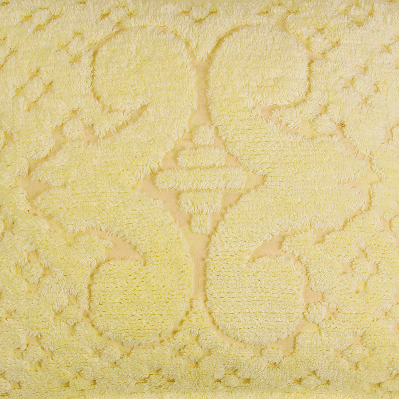 Yellow Cotton Tufted Medallion Standard Pillow Sham