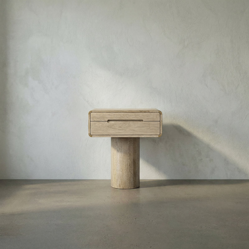 Langford Solid Wood End Table