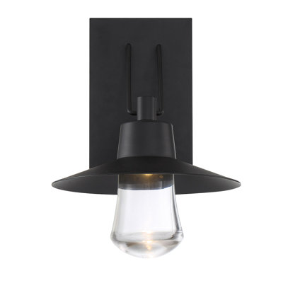 Suspense Integrated LED Outdoor Wall Lantern