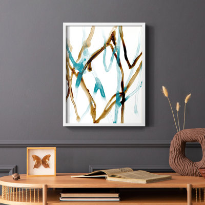 Runnel XVIII Framed Print - Solid Wood