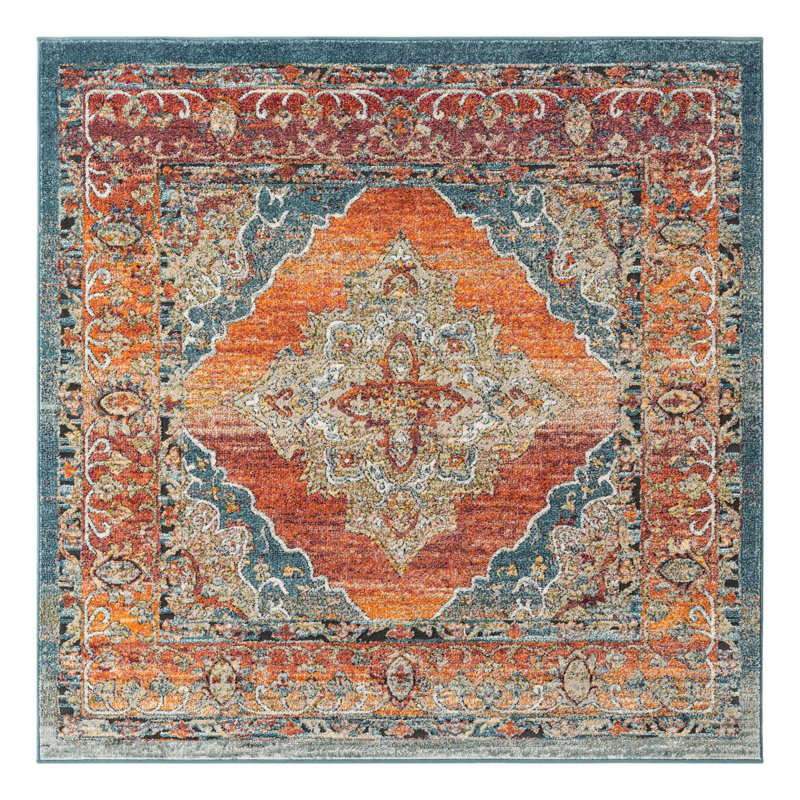 Alresford Oriental Indoor Rug, Square 6'1"