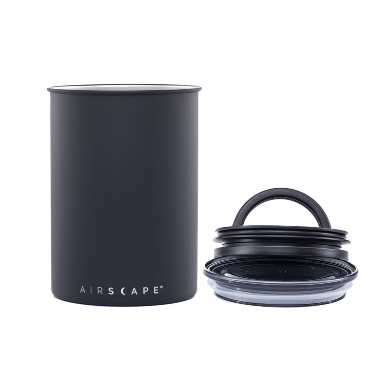 Contenant de cuisine, Gris anthracite (noir mat), H 7 po x l 5 po x P 5 po