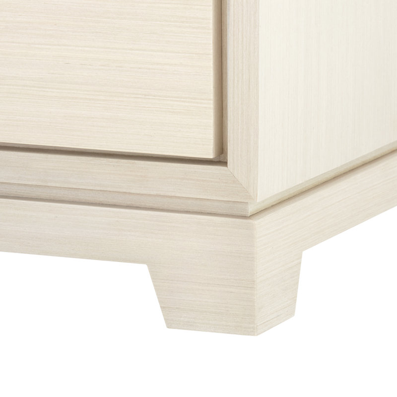 Stanford End Table, Blanched Oak