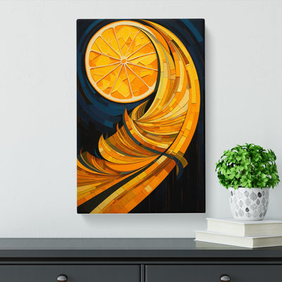 Sliced Orange Deco No.2 - Print