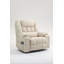 Fauteuil inclinable électrique avec télécommande, confortable et de soutien pour les personnes âgées et blessées, bleu foncé-373571056