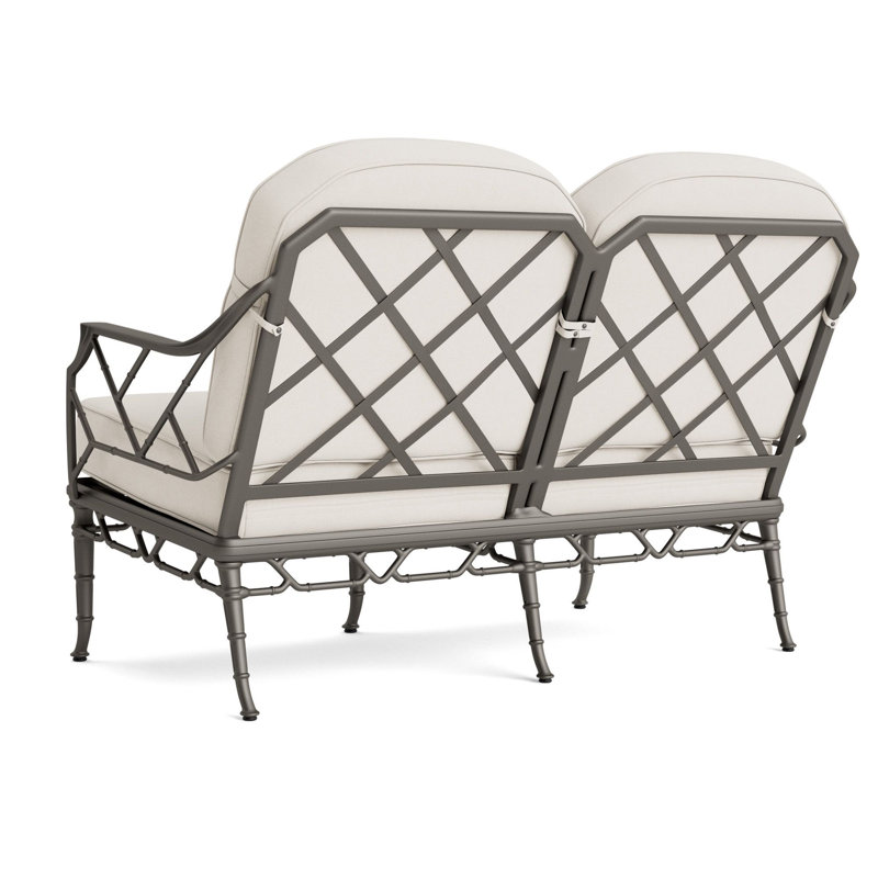 Calcutta Outdoor 2 - Seat Loveseat, Fusion Natural, Mica