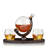 Globe Decanter and Whiskey Tumbler Set