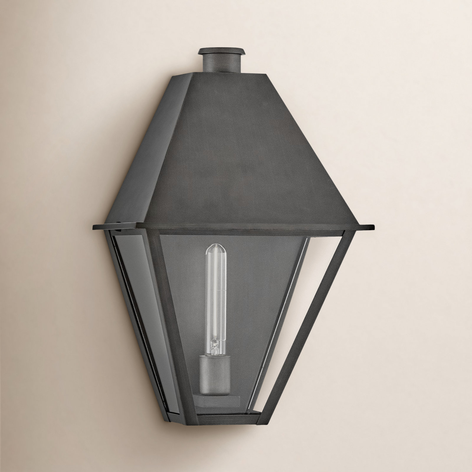 Endsley Outdoor Wall Lantern, 19.25" H x 12.5" W x 8" D