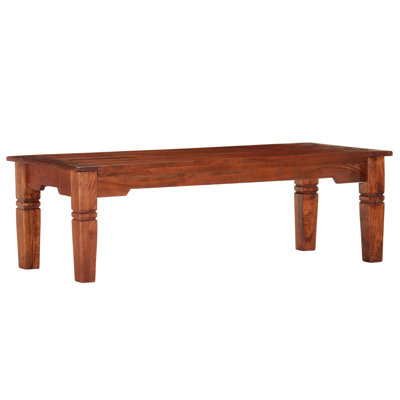 Derosier Solid Wood Four Leg Coffee Table