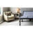 Twin Xl Adjustable Bed Base With Head Foot Position Adjustments, Programmable Memory, Wireless, 850 Lbs Capacity, Blue & Control, Wireless Remote, Weight, Blue Gray-1528738271