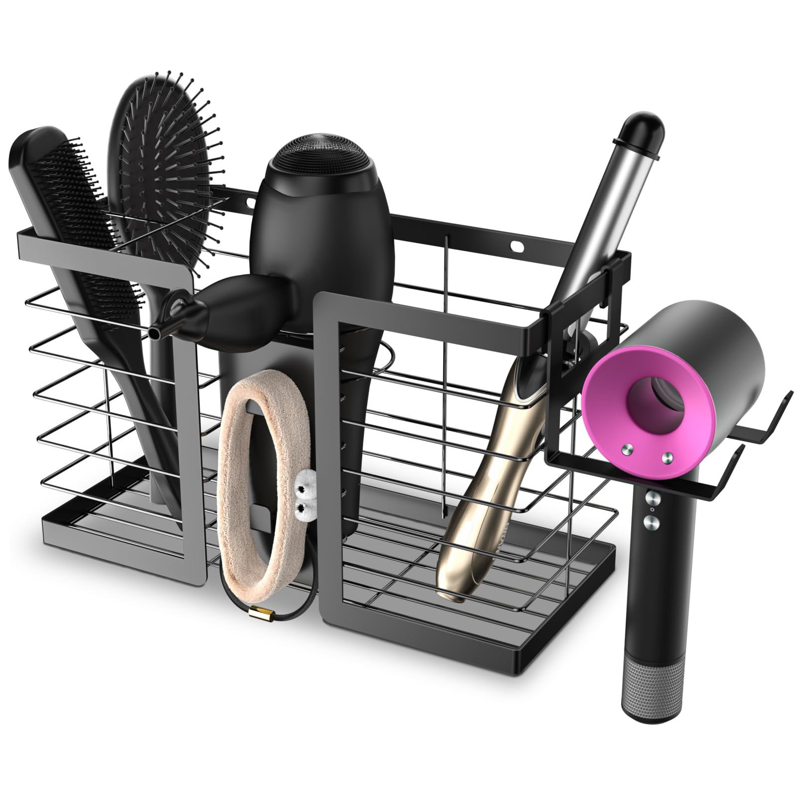 Rebrilliant 3-In-1 Wall-Mounted Metal Rack – Perfect For Holding ...